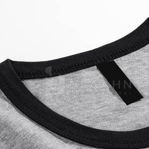 Custom Made 100% Cotton Ringer T-<b>Shirt</b> for <b>Men</b> Personalized Summer Wear with Customized Logo - Product Image 2