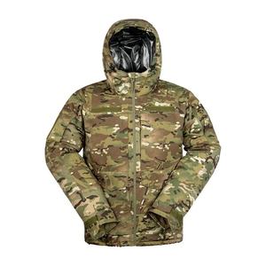 Chaqueta Softshell Impermeable y Transpirable con Estampado de Camuflaje Gráfico Personalizado, para Caza y Montañismo, con Múltiples Bolsillos - Product Image 1