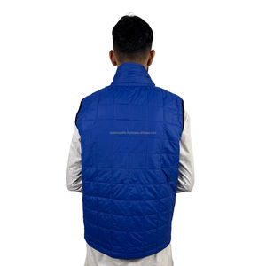 Ropa de invierno 2025 gruesa y cálida de talla grande con cuello levantado, chaleco acolchado, chaqueta cómoda de alta calidad para hombre - Product Image 3