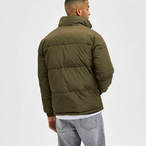 Chaqueta de otoño e invierno para hombre, chaqueta acolchada personalizada para exteriores gruesa de pato cálido, chaqueta de invierno - Product Image 2