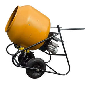 Bétonnière électrique 180L Capacité 0.75HP Moteur Robuste PVC Tambour Haute Efficacité Faible Entretien - Product Image 1