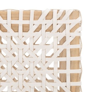 เก้าอี้ทานอาหารทำจากโครงไม้สักแท้ พร้อมที่นั่งและพนักพิงที่ทำจากหวายถัก สำหรับใช้ภายในและภายนอกอาคาร - Product Image 6