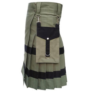 Scottish Men's Kilt Traditional Highland New Design Dress <b>Skirt</b> Tartan Kilts With Straps in Reasonable Prices - Product Image 5