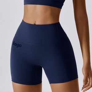 Wholesale Hot Sale Seamless <b>Women</b> High Waist Compression Butt Lift Running Yoga Fitness Gym Training <b>Shorts</b> - Product Image 2