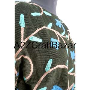 Premium Wholesale Embroidered Cotrise <b>Jacket</b> girls Ethnic Short Coat For Winter Stylish Traditional Outerwear for Womens - Product Image 3