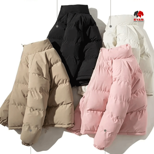 Veste matelassée décontractée pour homme Ryan Pro Gear, fermeture éclair, capuche, unie, imperméable et coupe-vent - Product Image 2