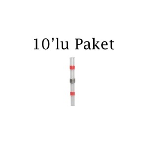Connecteurs de câble à sertir thermorétractables rouges 5-10 mm², paquet de 10 - Product Image 2