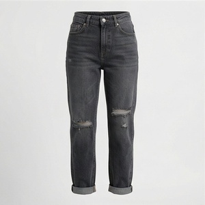 Pantalones Vaqueros Acampanados de Primera Calidad para Mujer, Nuevo Diseño Transpirable, Pantalones de Talla Grande, Ropa de Calle para Mujer - Product Image 1