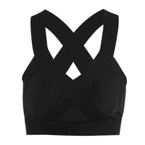 Soutien-gorge de sport haute performance pour femme, grande taille, sans bretelles, avec logo personnalisé et impression sur mesure, nouvelle collection High Glow Sports - Product Image 5