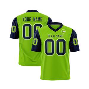 Uniformes de fútbol americano cosidos personalizados al por mayor de fabricantes, uniformes de fútbol americano para entrenamiento juvenil - Product Image 1