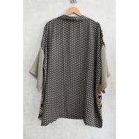 Robe kimono en soie de luxe pour femmes, taille plus, décontractée, à fleurs, col en V, manches courtes, longueur genoux, respirante, automne, pour adultes