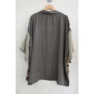 Robe Kimono en Soie de Luxe Lavinas pour Femmes, Grande Taille, Décontractée, à Motifs Floraux, Col en V, Longueur Genou, Respirante, Vêtement de Nuit Automnal - Product Image 4