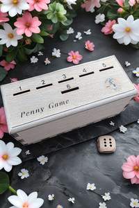 Boîte à pièces de monnaie en bois personnalisée |   Gravure de logo disponible |   Prix d'usine - Product Image 2