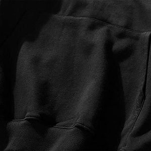 Sudadera con capucha de cuello redondo de algodón 350GSM de alta calidad personalizada para Hombre Sudaderas de invierno de peso pesado sin cuerdas con estampado Digital para hombre - Product Image 6