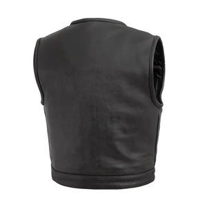 Chaleco de Cuero Unisex de Color Sólido Personalizado de Alta Calidad, Impermeable, Cortavientos, Transpirable, de Secado Rápido, para Motocicleta de Invierno, Talla Grande - Product Image 3