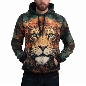 Venta al por mayor de sudaderas con capucha de sublimación para hombres OEM servicios venta al por mayor sudaderas con capucha de logotipo de impresión personalizada para hombres - Product Image 4