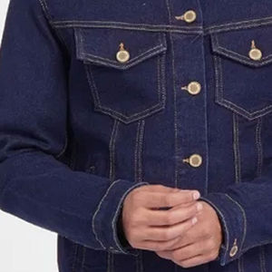 Chaquetas Vaqueras de Invierno para Hombre, Diseño Urbano, Forradas de Lana, 100% Algodón, Manga Larga, Casual, Venta al Por Mayor - Product Image 6