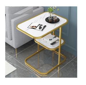 Mesa de té lateral con tapa de cristal para sala de estar y decoración del hogar, muebles de diseño personalizado, el mejor diseño disponible - Product Image 3