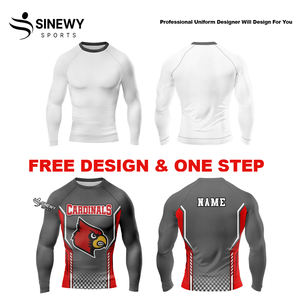 Rashguard de qualité supérieure à manches longues pour hommes, nouvelle arrivée, respirant, élégant - Product Image 5