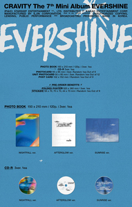 CRAVITY - [ EVERSHINE ] 7ème mini-album KPOP, album le plus vendu en Corée - Product Image 4