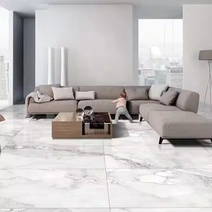 Marmo White Staturio Pearl 600x1200mm Baldosas de porcelana Paredes de supermercado Outdoor Premium - Product Image 1