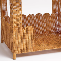 Nieuwe Milieuvriendelijke Bohemien Design Hondenbed Groothandel Rotan Rieten Dierenbed Voor Katten Custom Verpakking Mooie Prijs Van Vietnam