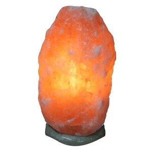 100% Pure Organic Himalayan Natural White Color Salt Lamp Carved Geometric Shape with High Quality Box <b>Packing</b>-Sian Enterprises - Product Image 1