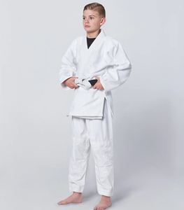 Kimono de Jiu Jitsu Brasileño Personalizado al por Mayor 2025, Rashguard 100% Algodón, Servicio OEM, Ropa de Artes Marciales Mixtas MMA 450 - Product Image 1