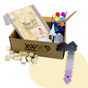 Oem Tùy Chỉnh Tự Làm Gỗ Thủ Công Kit Tay Sơn Bằng Gỗ Hộp Tường Dấu Hiệu An Toàn Cho Trẻ Em Việt Nam Artisan Nhà Máy Tùy Chỉnh Thủ Công - Product Image 1