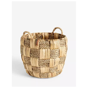 Élégant panier tissé en jonc de mer naturel Organisateur décoratif fait à la main pour fruits, légumes, pain et décoration intérieure - Product Image 2