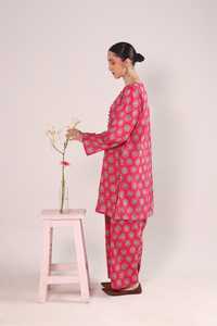 Nouveau été décontracté femmes Farshi robes robe pakistanaise femmes vêtements 2025 nouveau Design - Product Image 3