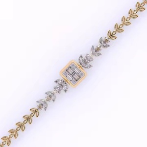 Top Quality Birthstone <b>Rose</b> <b>Gold</b> Moissanite Personalized 10K/ 14K/ 18K <b>Bracelet</b> For Her - Product Image 5