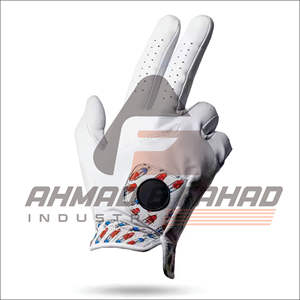 Gants de golf professionnel souple gaucher exercice formation Cabretta cuir Logo personnalisé hommes Crebratta cuir gant de golf - Product Image 1