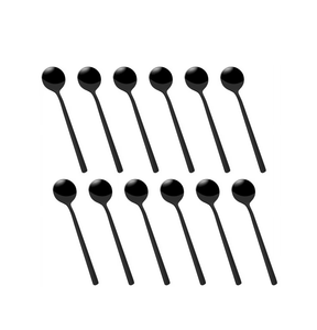 Cuchara de acero con espejo para té y café, utensilios de cocina de 4 piezas, cuchara de acero con espejo de acero inoxidable, superventas - Product Image 4