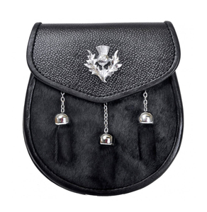 Men's Leather Sporran Dress Style <b>Kilt</b> <b>Bag</b> with Soft Case High Quality New Design <b>Bag</b> for Men - Product Image 5