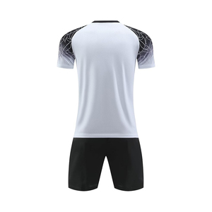 Ensemble de maillots personnalisés Vêtements de football à manches courtes bon marché avec kits de sublimation d'équipe Kit d'uniformes de football de football imprimés pour adultes - Product Image 2
