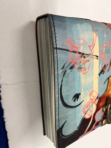 Handmade Vintage Leather Journal Diary Set Single Stone Embossed with Pure Print 100 Sheets Clasp Lock Notebook - Product Image 3