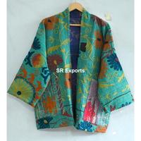 Vestes Vintage Suzani Kantha Veste Bohème Hippie Designer Coupe ample Coupe régulière Veste de taille