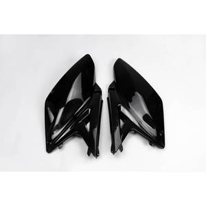 2010 2018 per parafanghi laterali 250 Suzuki RMZ in lega di alluminio CNC nera e poggia in acciaio con cavo del freno in carbonio materiale in gomma - Product Image 1