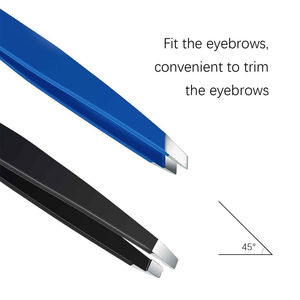 Pinzas de Cejas de Acero Inoxidable de Primera Calidad con Punta Puntiaguda, Depilación Suave y sin Esfuerzo, Ecológicas, Ligeras, Reutilizables - Product Image 4