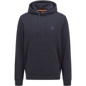 Sudadera con capucha de hombre de mezcla de poliéster y algodón de alta calidad OEM forro polar grueso hombro caído estampado personalizado ajuste regular secado rápido transpirable - Product Image 1