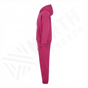 Survêtement de sport vintage surdimensionné pour homme, nouveau tissu technique en molleton 350 g/m², coton respirant, doux, jogging personnalisé avec logo, chaud pour l'hiver - Product Image 3