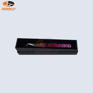 แหนบต่อขนตาสแตนเลสแบบพรีเมี่ยมพร้อมเคลือบพลาสม่าที่แม่นยำทนทานต่อขนตา - Product Image 5