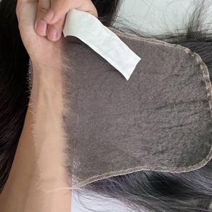 Perruque Lace Closure Swiss Transparent Hd 100% cheveux humains, perruque Lace Frontal wig vierge, vente en gros - Product Image 5