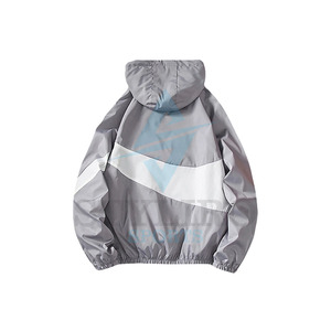 STYLIRO SPORTS Men's Winter Windbreaker <b>Jacket</b> Hooded Zipper Closure <b>Waterproof</b> Quick Dry Breathable Eco-Friendly Front - Product Image 2