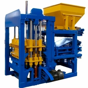 Máy làm gạch bê tông QT4-15 mật độ cao hoàn toàn tự động máy làm gạch Máy làm khối - Product Image 3