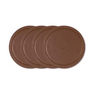 Leather coaster <b>Stand</b> Design Blank Leather Cup Coaster for <b>Drink</b> and Party Ware and Handmade Use - Product Image 5