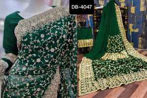 Designer Indian Traditional Sari Heavy Sequence Work Lehenga Choli Pakistani Style Soft Net Salwar Kameez for Wedding Festivals - Product Image 6