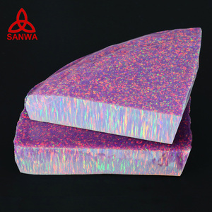 Sanwa Bello Opal Rough Stone OP49 Purple <b>Red</b> Raw <b>Material</b> Fashion Color Direct Factory for Making Opal Jewellery Design Set - Product Image 6