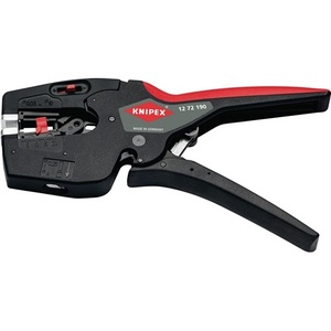 Alicates Pelacables y de Crimpado KNIPEX de 190 mm, 0.03-10 mm (AWG 32-8), Destornilladores Promocionales - Product Image 1